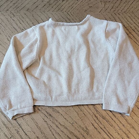 First Impressions 18 month gold shimmer cardigan 🌸 - Picture 6 of 7